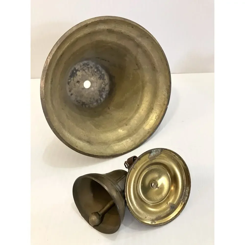 Rustic Vintage Nautical Decor Cast Iron Brass Clock Lantern Ship Bells Fish LOT - Picture 7 of 14